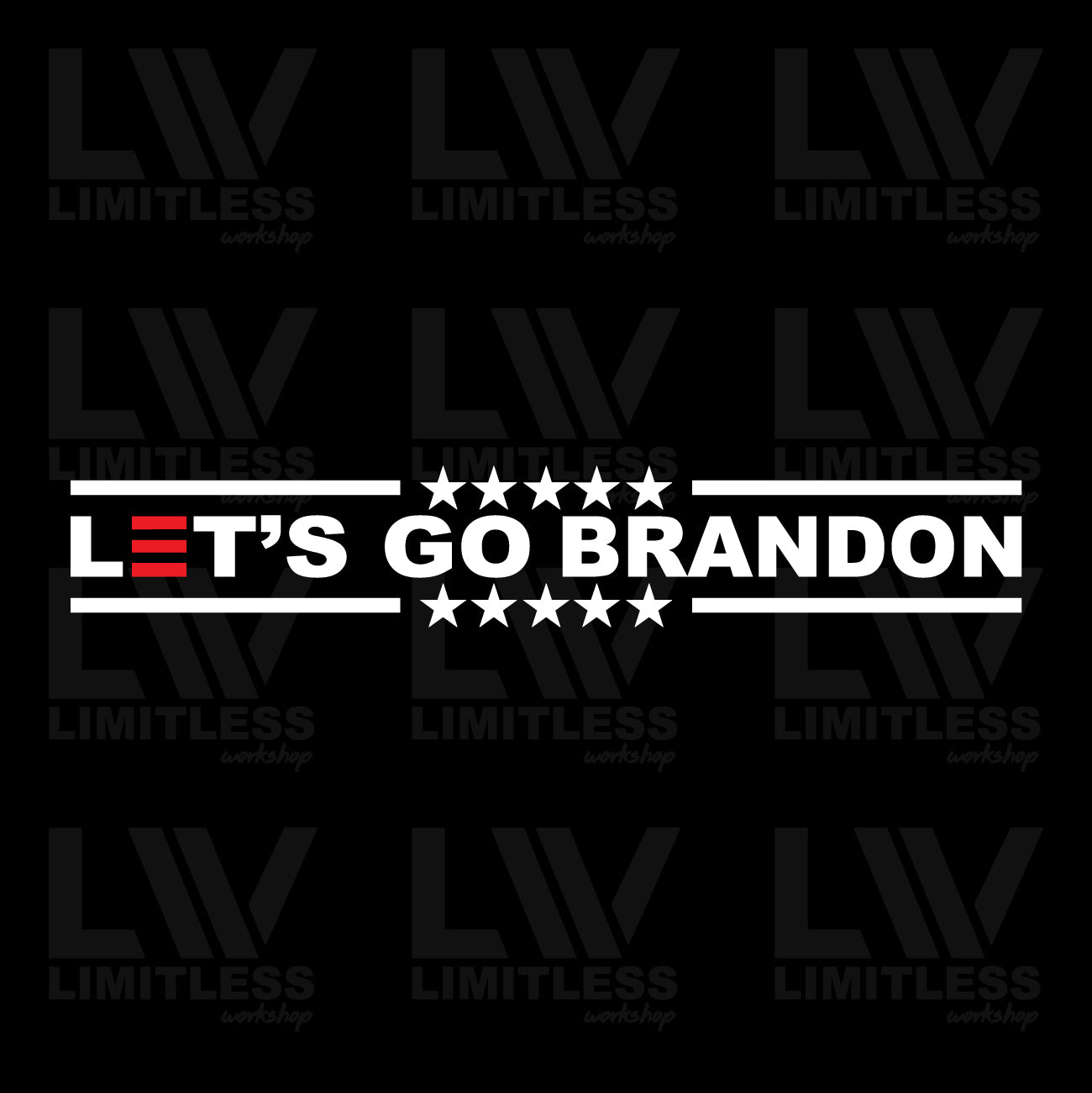 Let's Go Brandon - Patriotic Decal