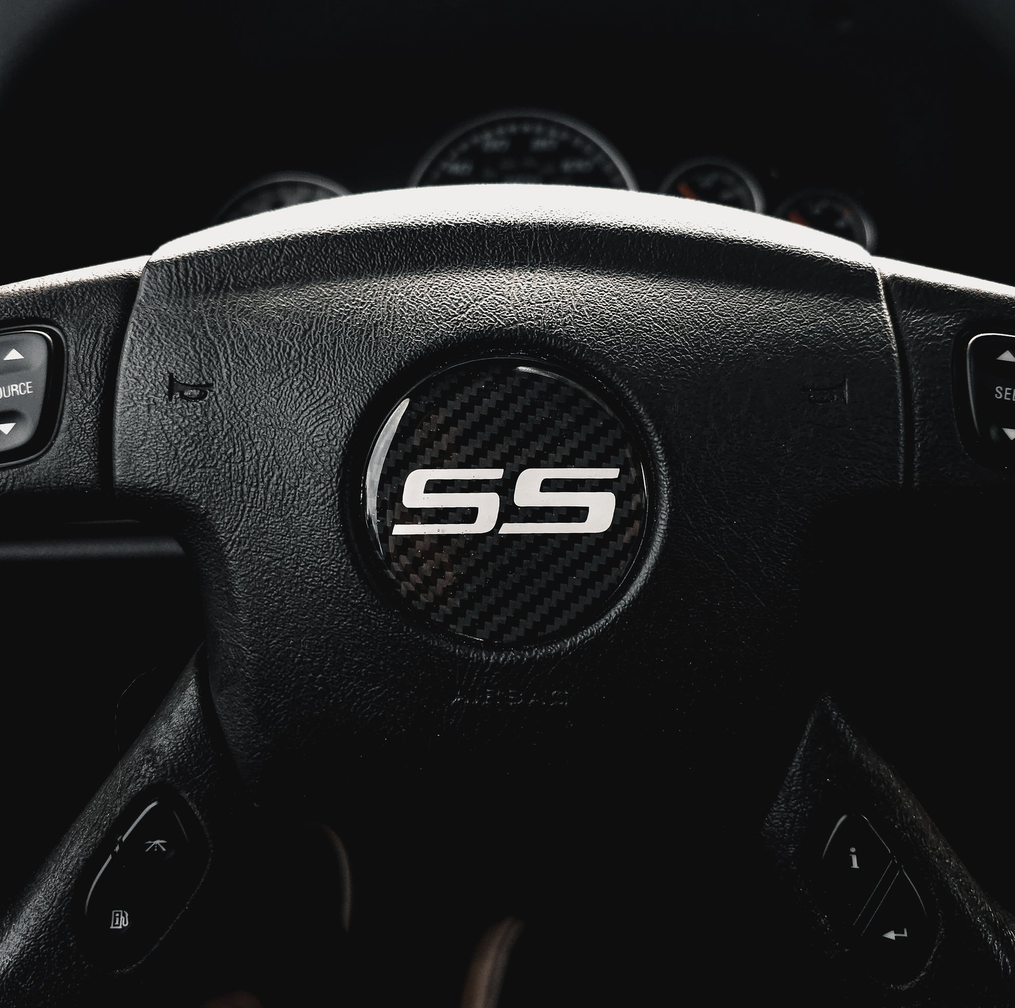 Chevrolet SS Steering Wheel Overlay