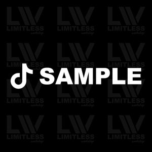 TikTok Decal Set