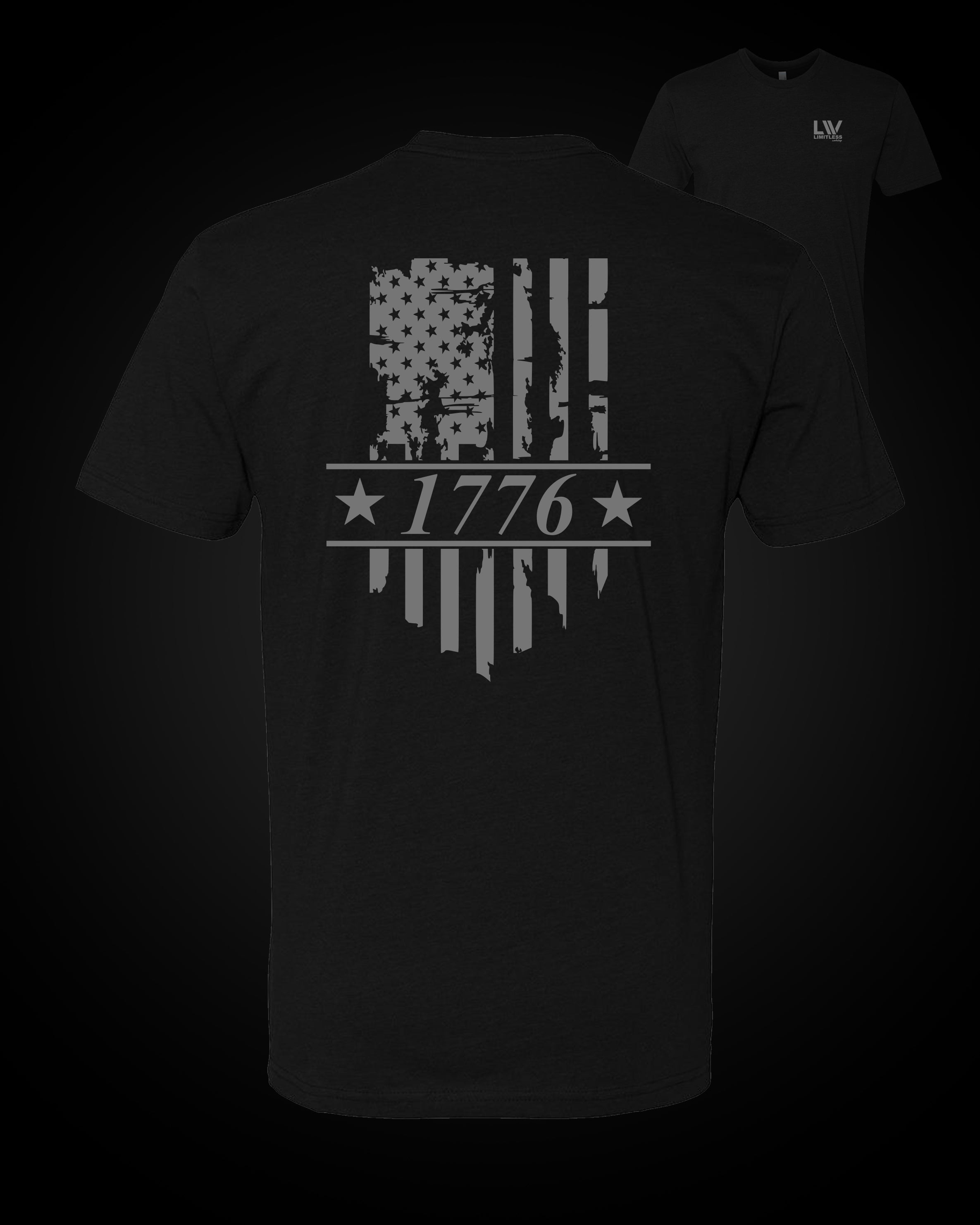 1776 Patriot Flag T-Shirt