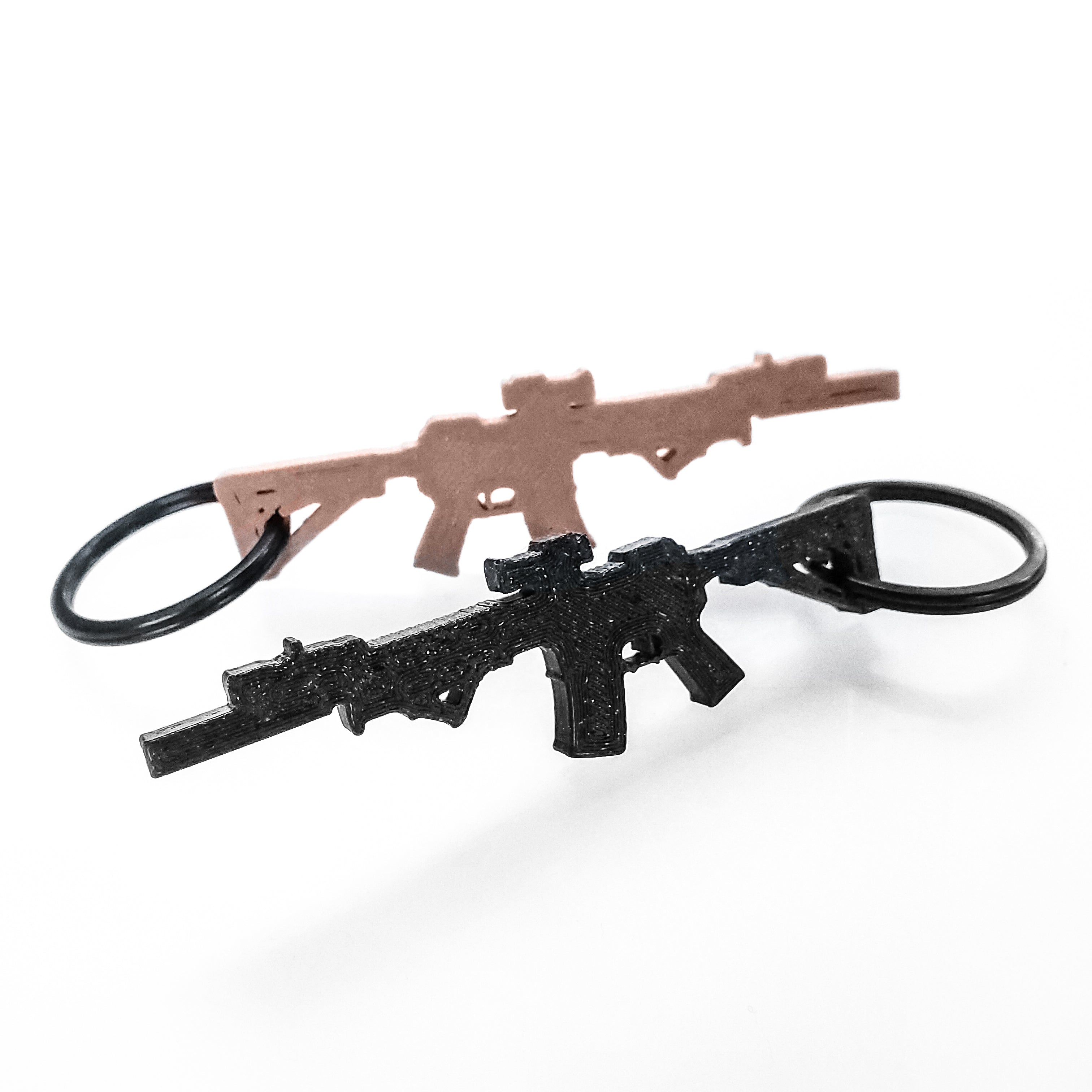 Customizable Rifle Keychain