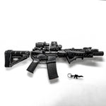 Load image into Gallery viewer, Customizable Rifle Keychain
