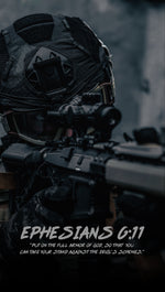 Load image into Gallery viewer, Warrior Bible Verses - Mobile Wallpaper
