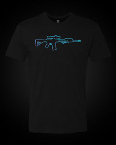 AR15 - Retro Rifle T-Shirt