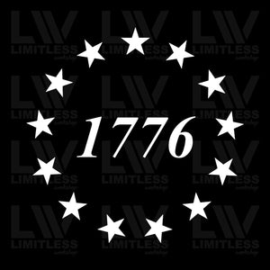 1776 - Patriotic Decal