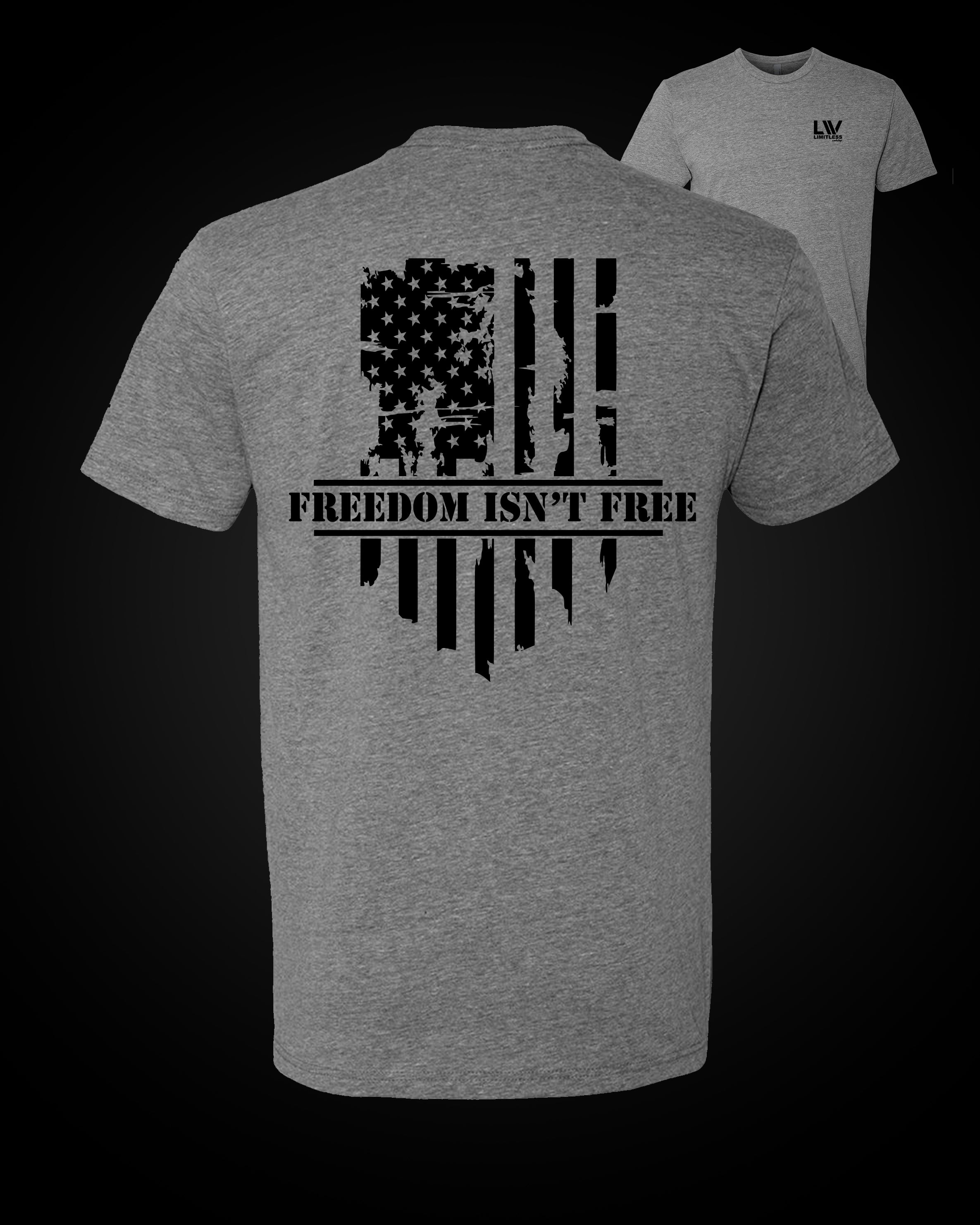 Freedom Isn't Free Patriot Flag T-Shirt