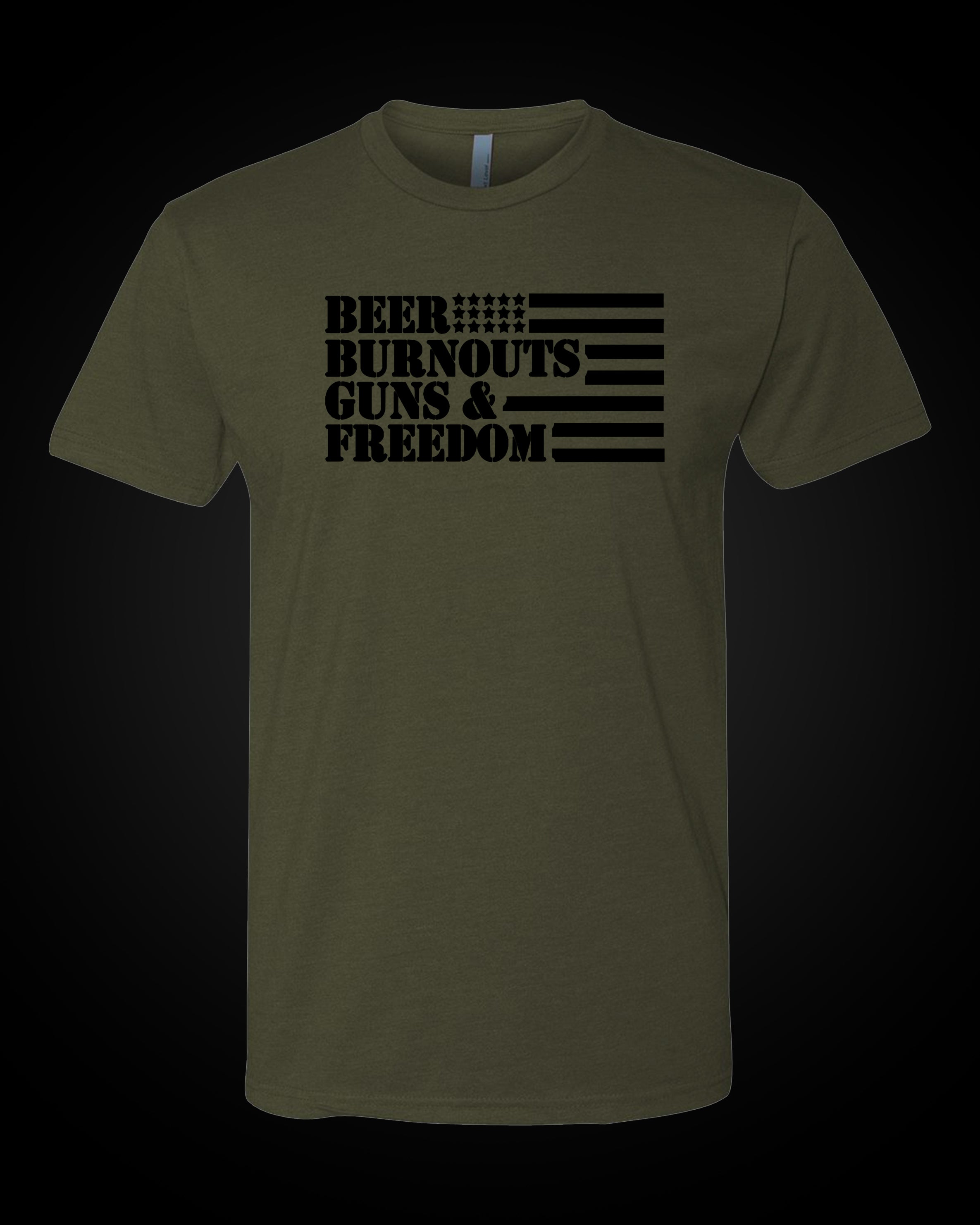 Beer, Burnout, Guns, & Freedom T-Shirt