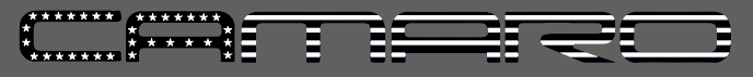 Chevy Camaro Berger Panel Decal