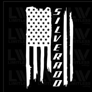 Chevy Silverado Flag