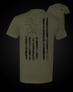 Load image into Gallery viewer, Thin Grey Line Flag T-Shirt
