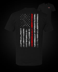 Thin Red Line Flag T-Shirt