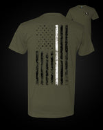 Load image into Gallery viewer, Thin White Line Flag T-Shirt
