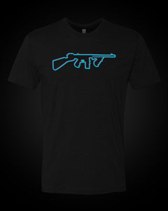 Tommy Gun - Retro Rifle T-Shirt