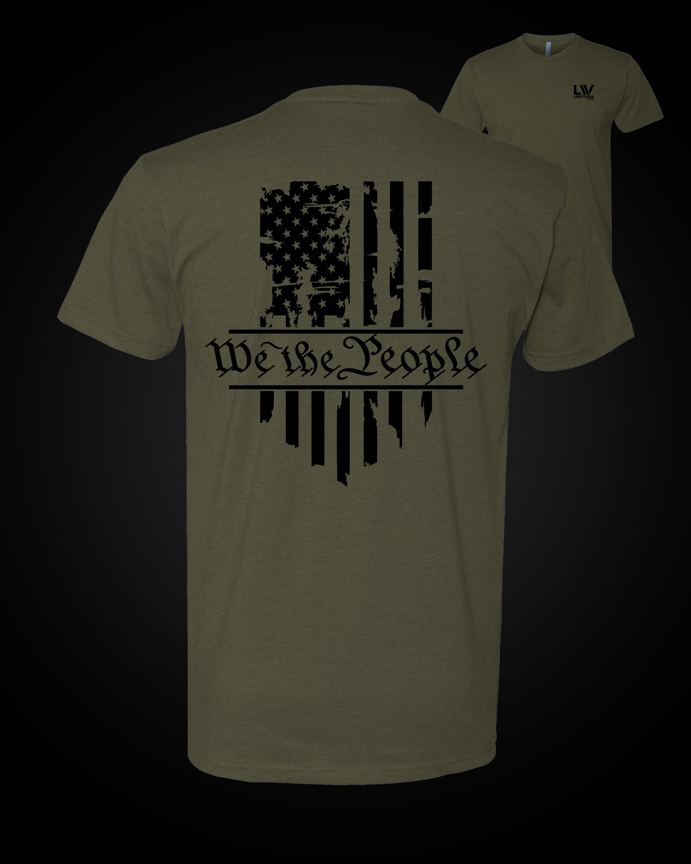 We The People Patriot Flag T-Shirt